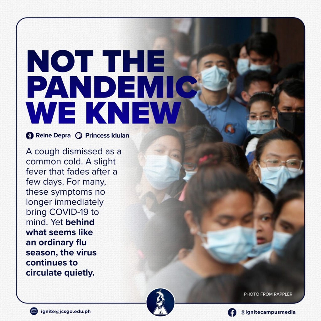 Not the pandemic we knew