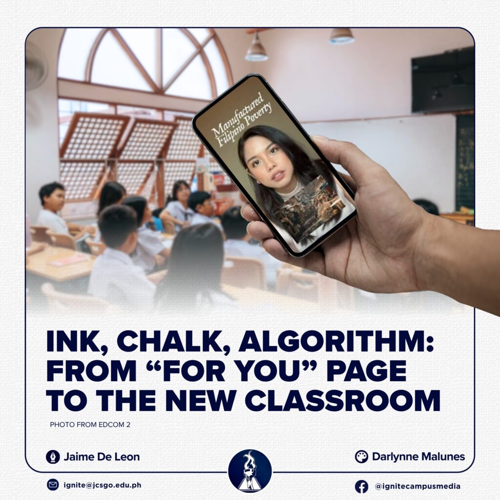 Ink, Chalk, Algorithm: From “For You” page to the new classroom Ink, Chalk, Algorithm: From “For You” page to the new classroom