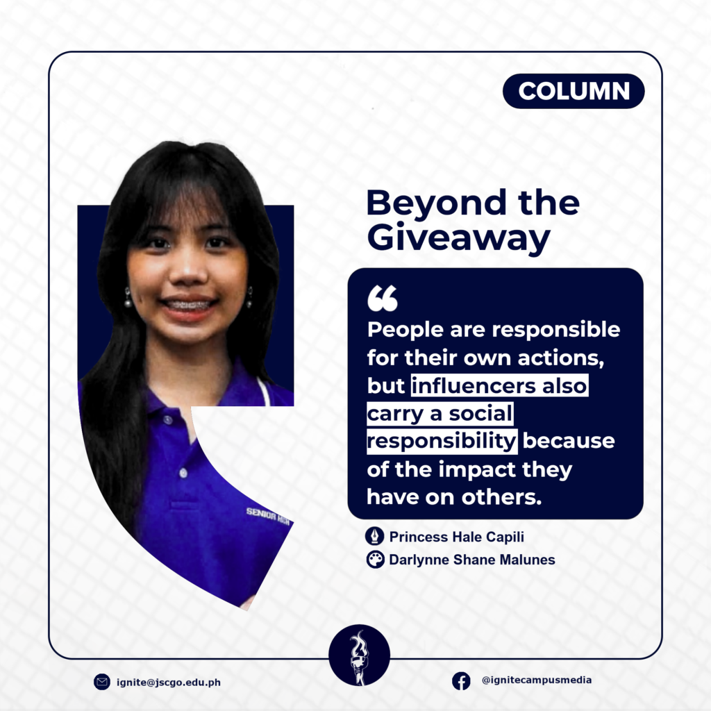Beyond the giveaway