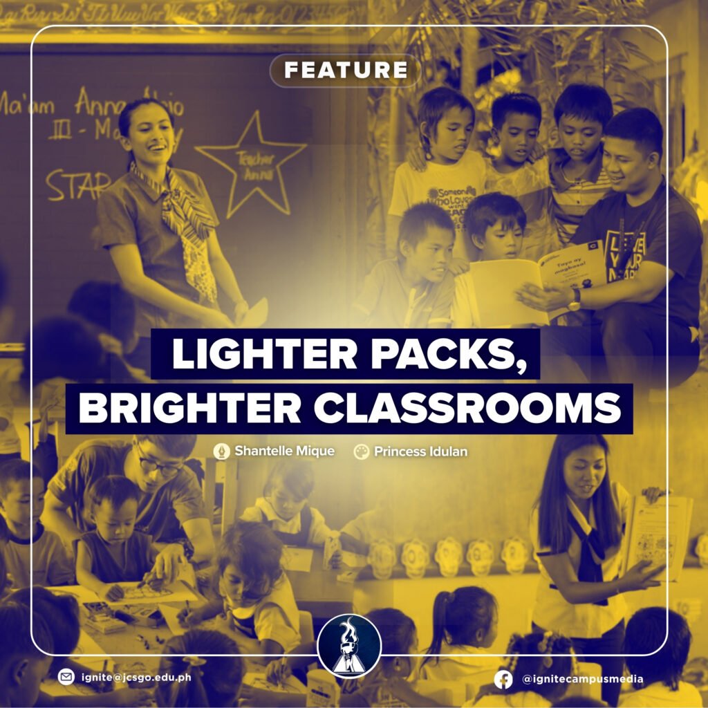 Lighter packs, brighter classrooms