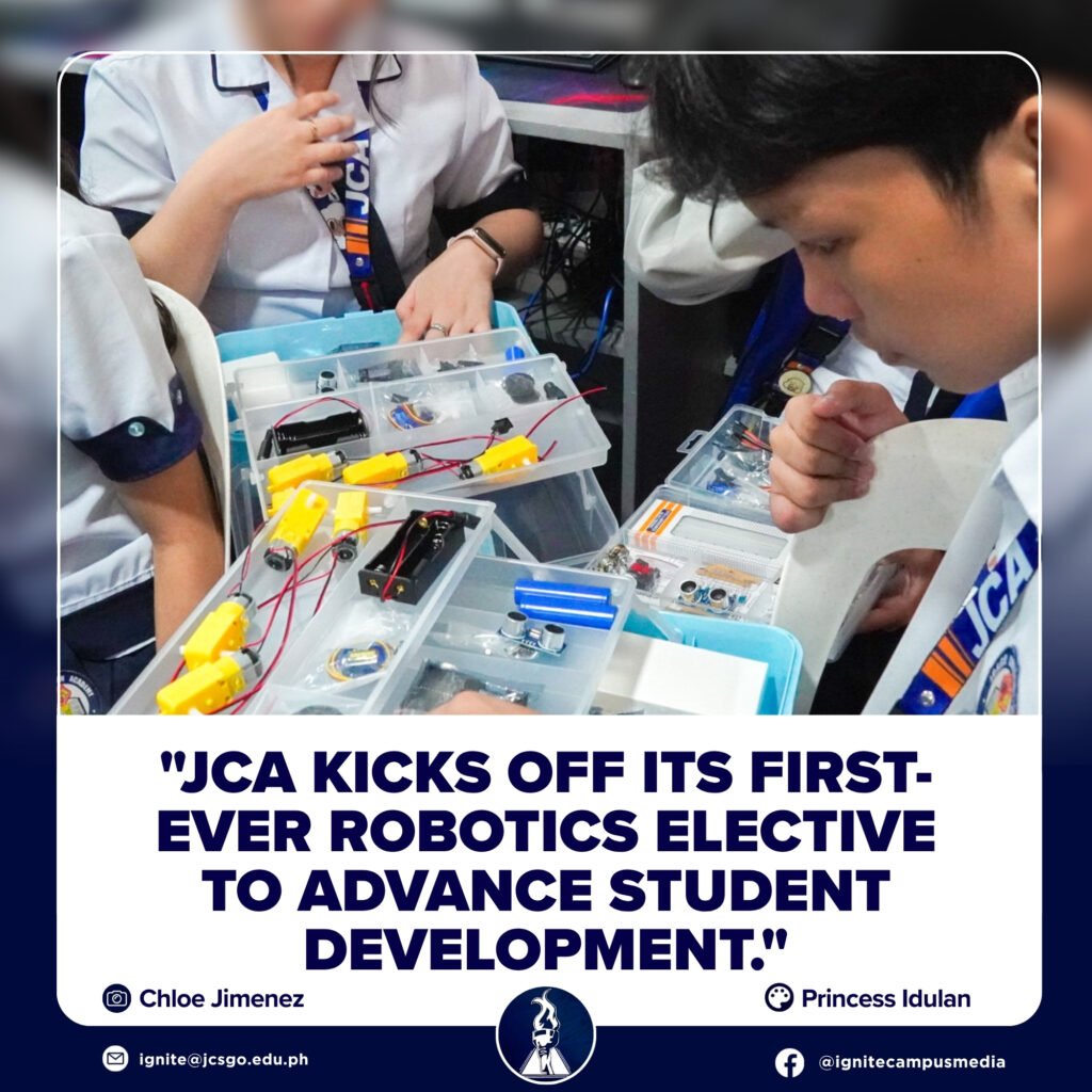 Robotics pioneers innovation within JCAians