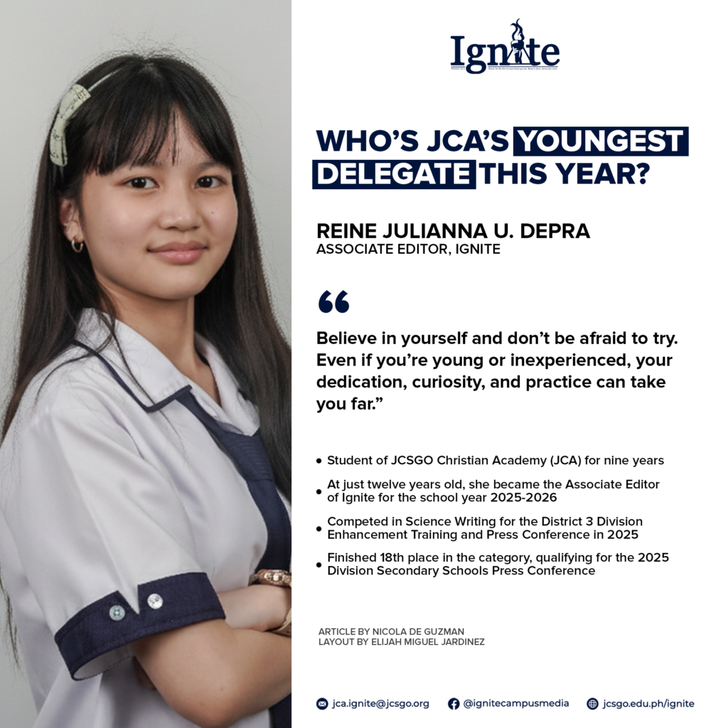 Who’s JCA’s youngest delegate this year?
