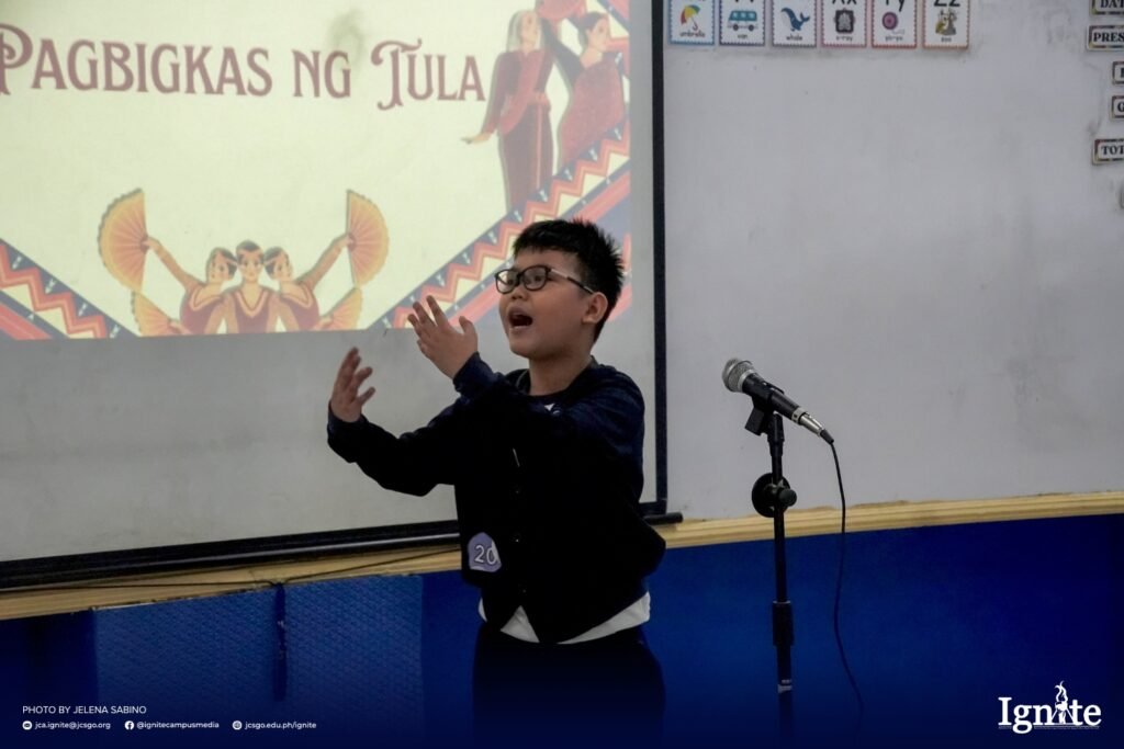 Mag-aaral ng JCA, nagtagisan sa pagbigkas ng tula