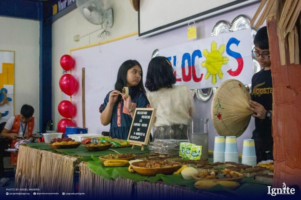 Tikim at Tanaw ng tradisyon: Kainang bayan at kasuotang pinoy inirepresenta ng GS at JHS